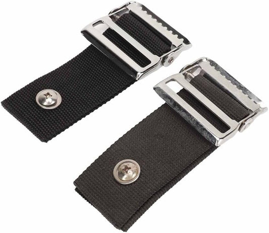 Universal Adjustable Strap Golf Bag Strap Buckle, Replacement Golf Bag Shoulder Strap Easy Installation,Set of 2