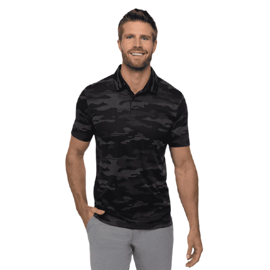 Travis Mathew Beachside Stealth Polo - Black