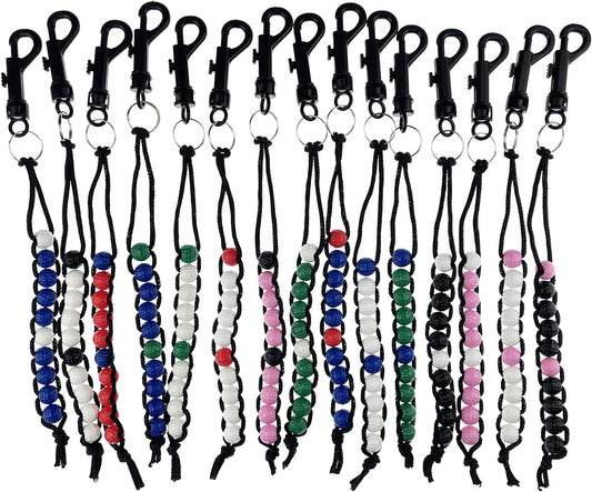 15 Pack Golf Bead Counter Golf Stroke Counter with Clip