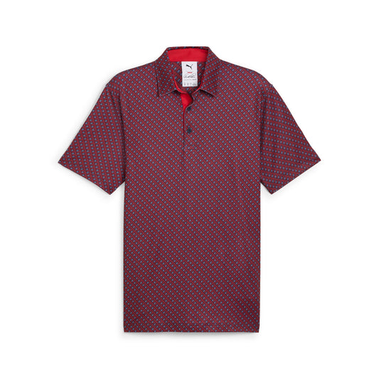 Deep Navy / Strong Red